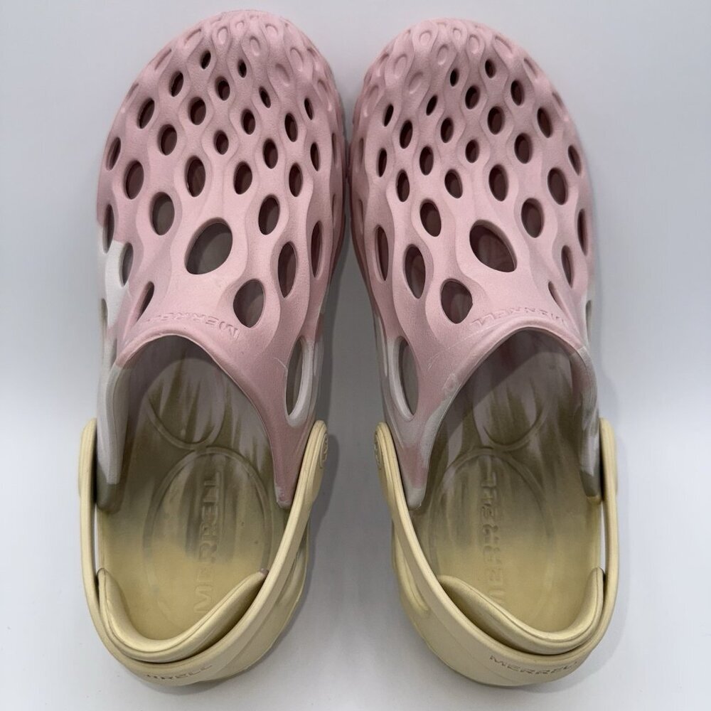 Merrell Hydro Moc Slip-On Pink Yellow Unisex Women’s 8/Men’s 6.5 Croc Style - Picture 7 of 16